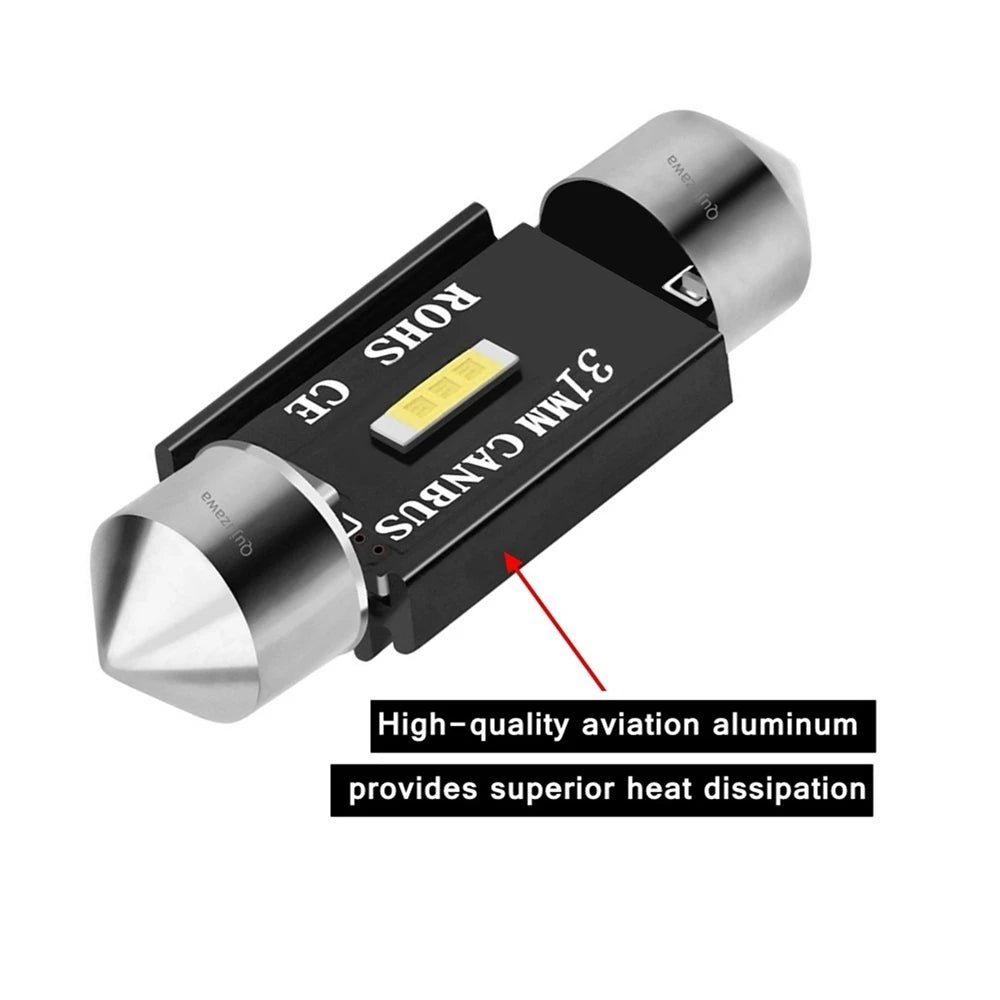 10PCS LED Car Dome Light Set – Super Bright Interior Bulbs