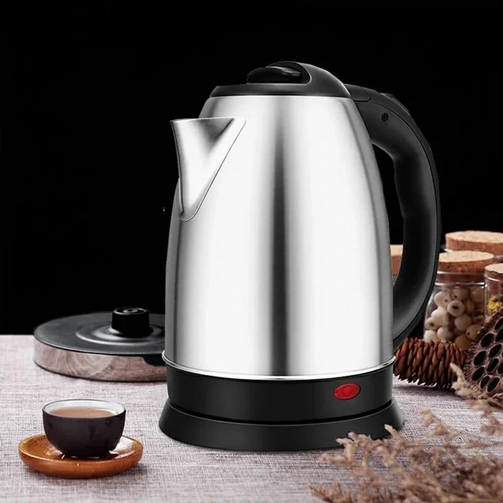 2.0L Stainless Steel Electric Kettle – Fast Boil & Durable Design