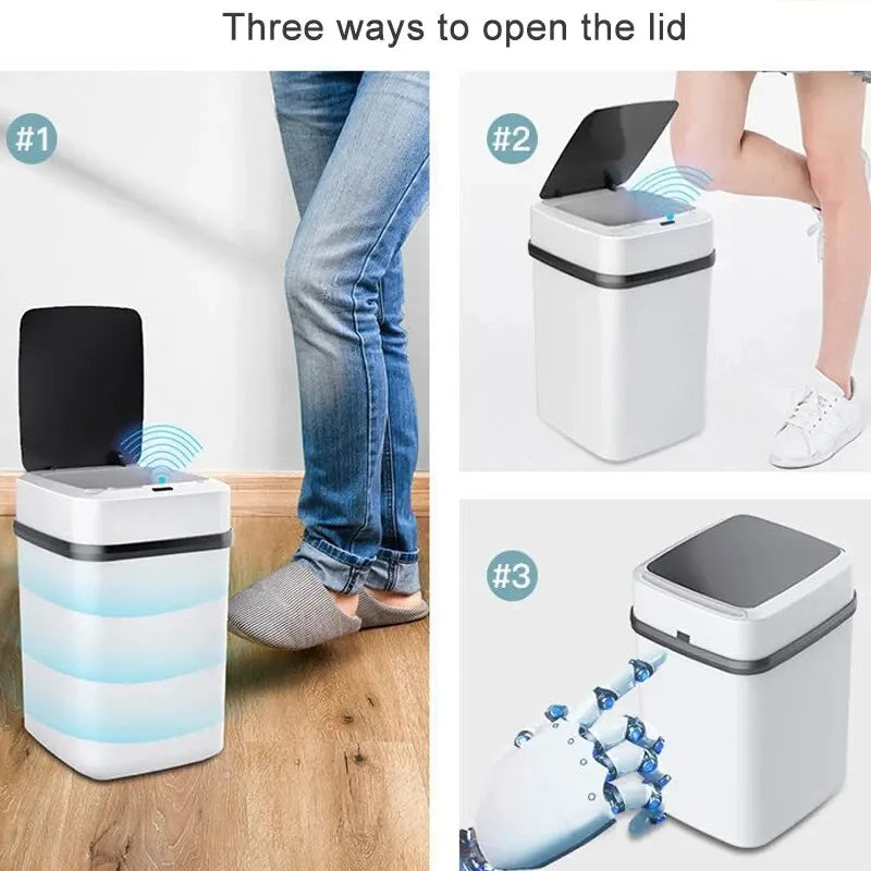Smart Touch Trash Can