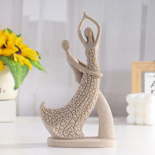 Lovers’ Sandstone Figurine