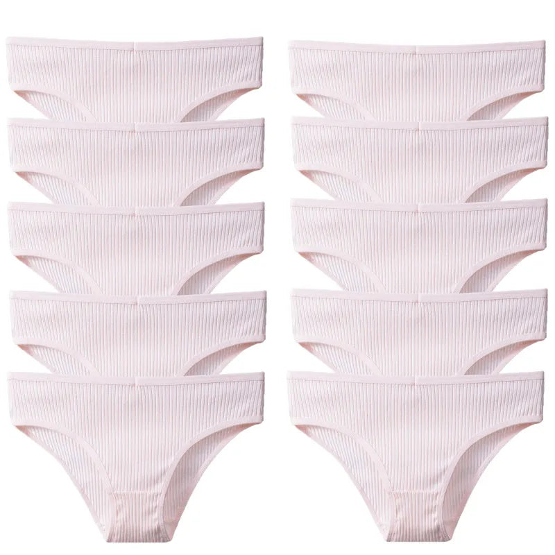 10PCS/Set Women's Cozy Panties