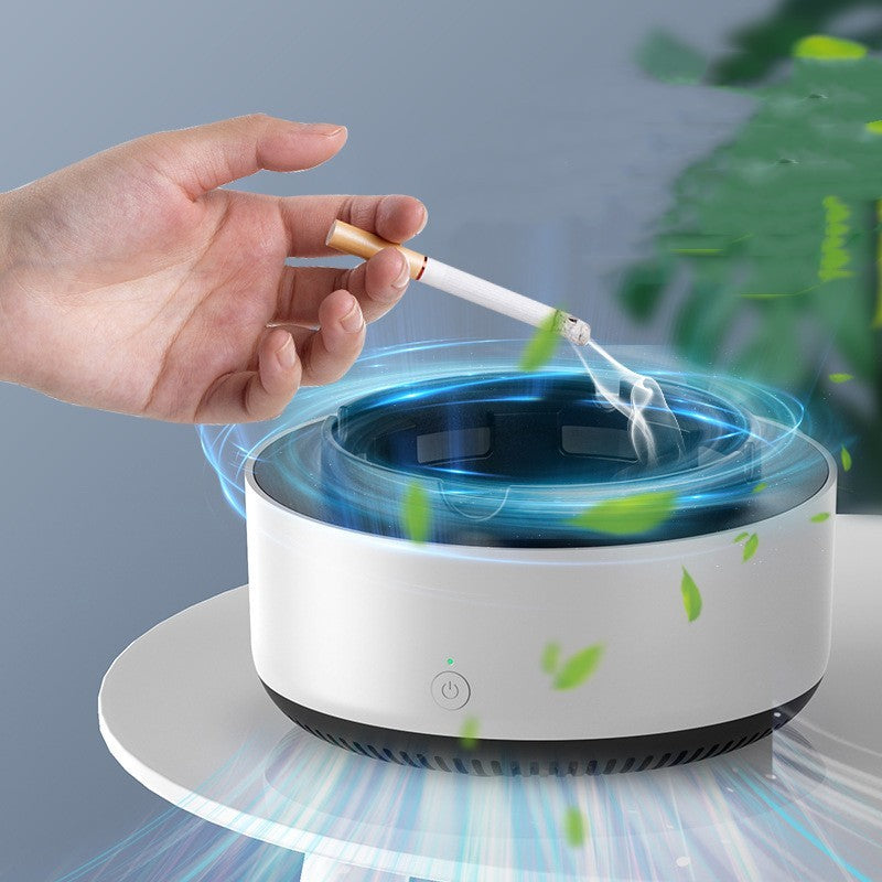 Smoke Removal Air Purification Ashtray – Automatic Anion Purifier