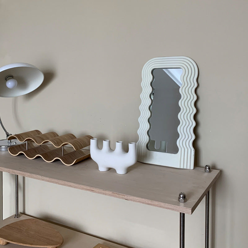 Medieval Memphis Wave Mirror