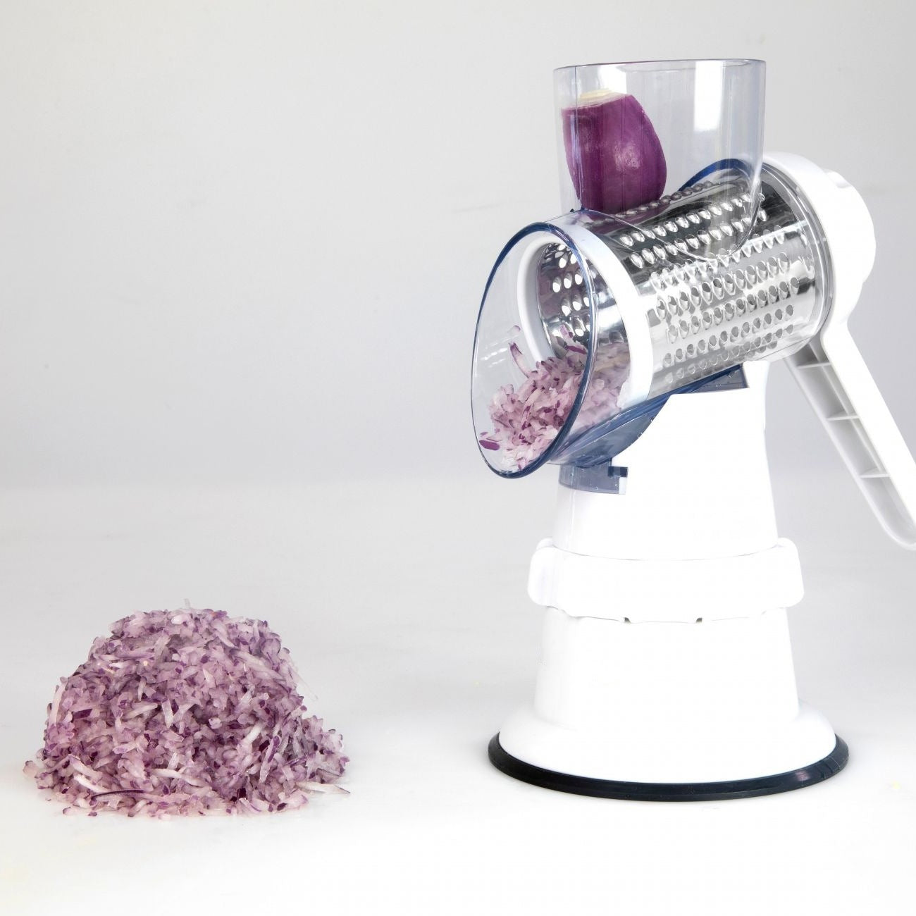3-in-1 Manual Vegetable Slicer & Grater – Multi-Purpose Kitchen Gadget