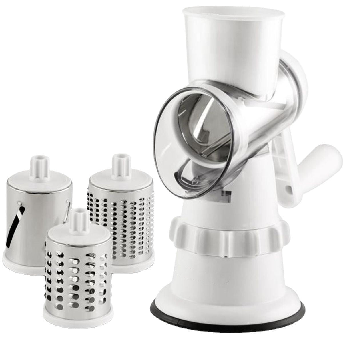 3-in-1 Manual Vegetable Slicer & Grater – Multi-Purpose Kitchen Gadget