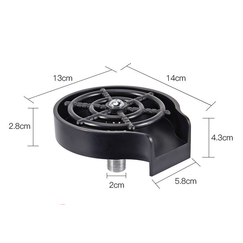 Bar Counter Cup Washer – High-Pressure Automatic Faucet Tool
