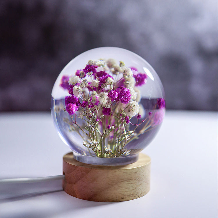 Rose Starry Night Lamp