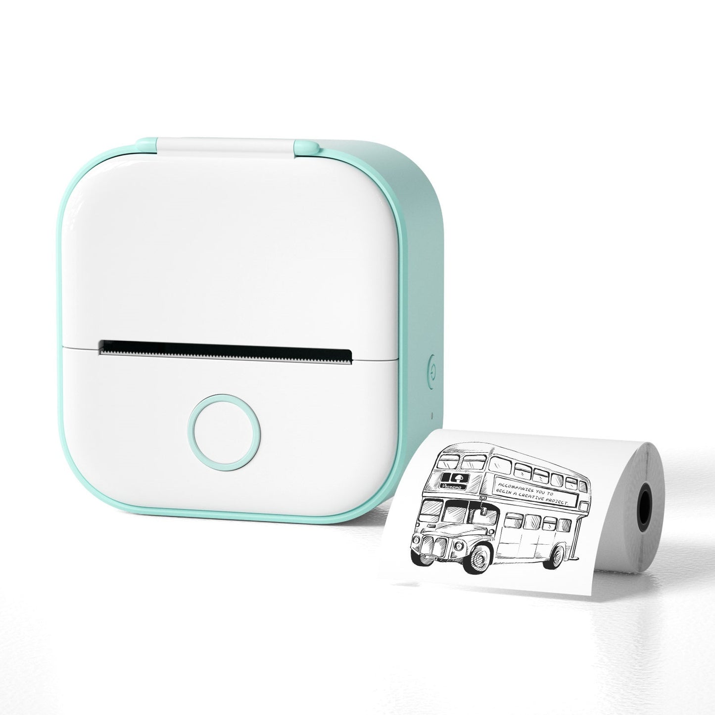 Mini Pocket Bluetooth Label Printer