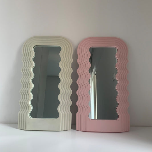 Medieval Memphis Wave Mirror