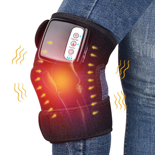 Electric Infrared Heating Knee & Elbow Massager – Vibration Therapy Pain Relief Wrap