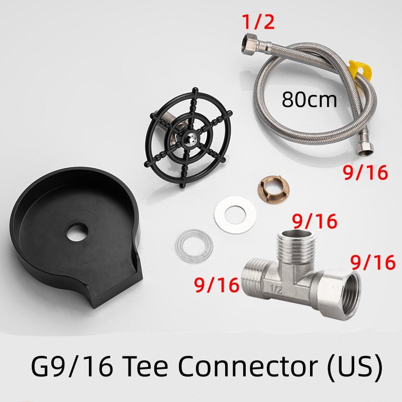 Bar Counter Cup Washer – High-Pressure Automatic Faucet Tool