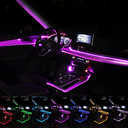 Car Fiber Optic Ambient Light – APP Rhythm Control