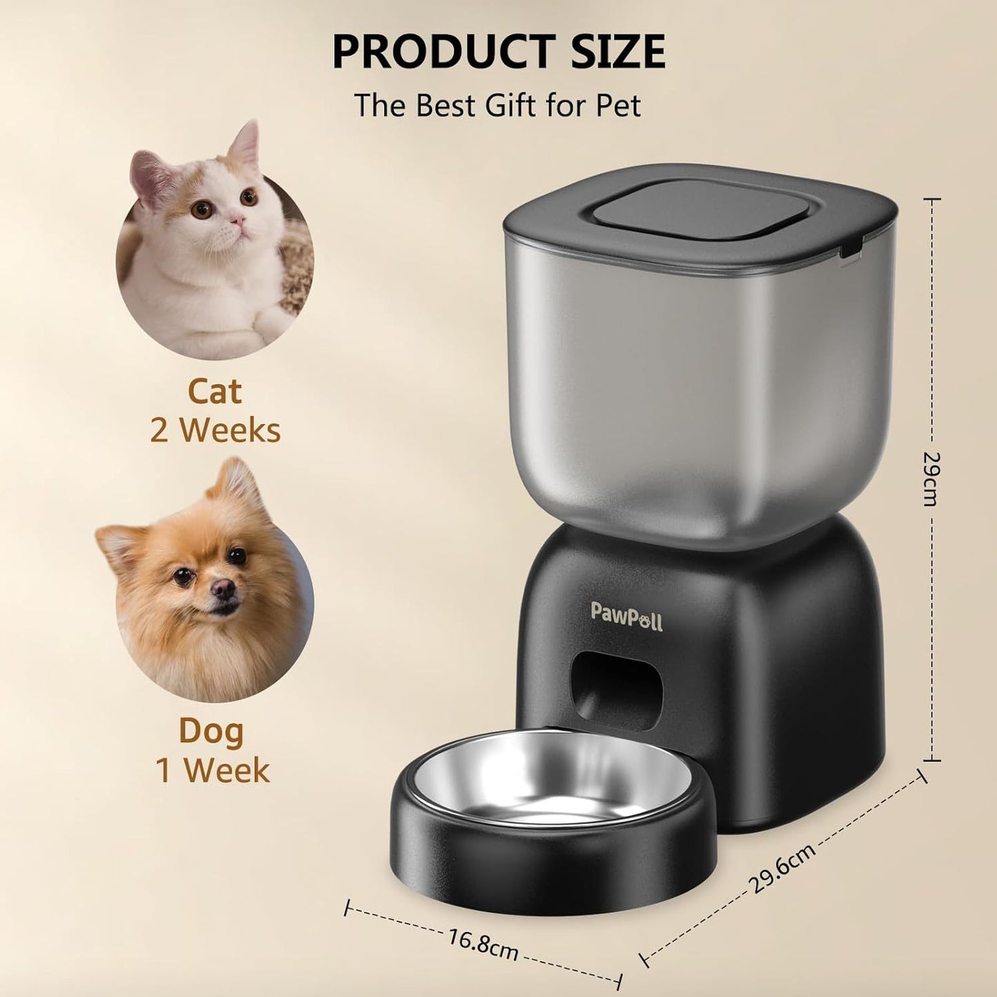 Smart Pet Feeding System – Automatic Feeder & Water Dispenser