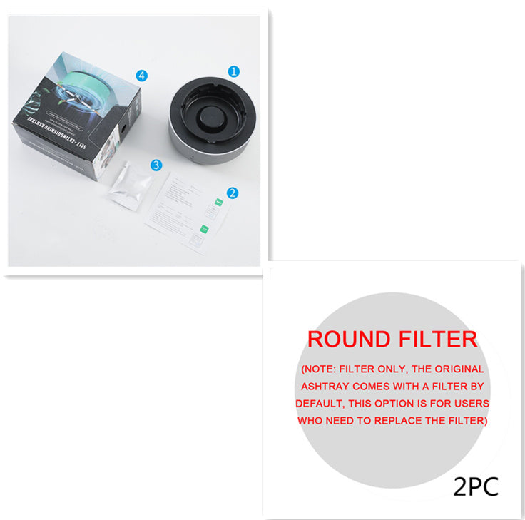 Smoke Removal Air Purification Ashtray – Automatic Anion Purifier