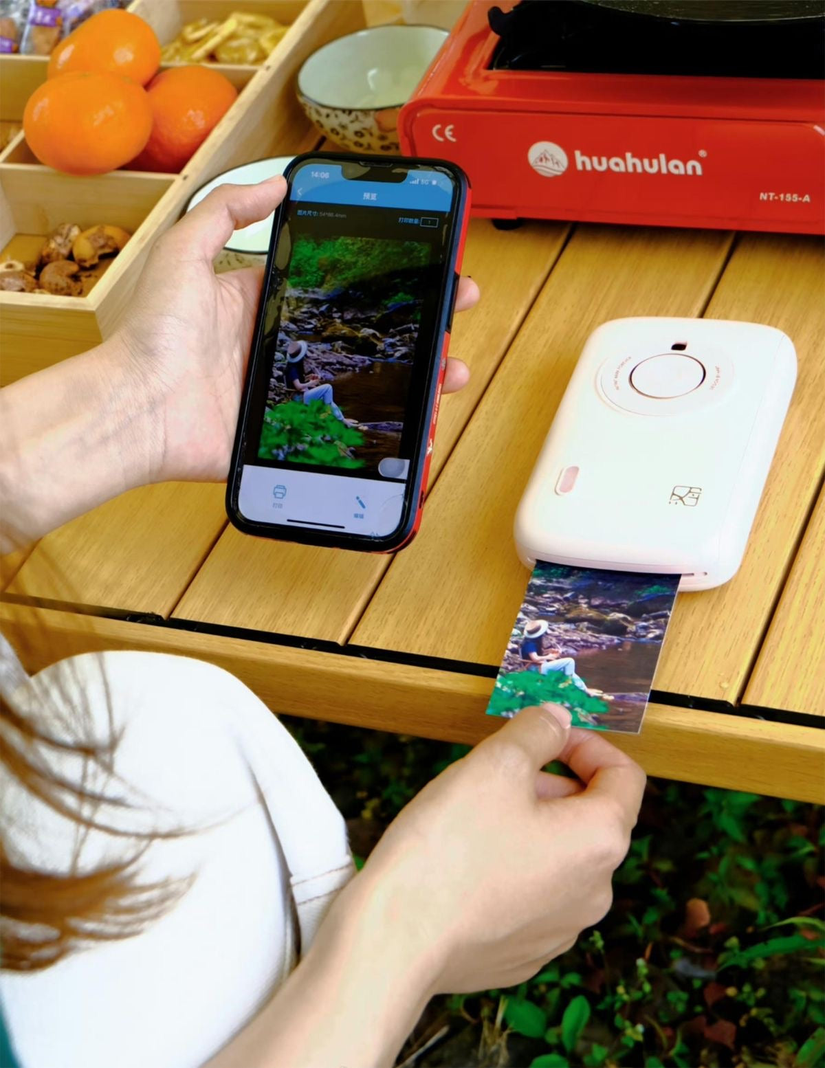Portable Photo Printer – Mobile Color Printing Camera