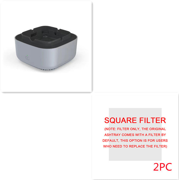 Smoke Removal Air Purification Ashtray – Automatic Anion Purifier