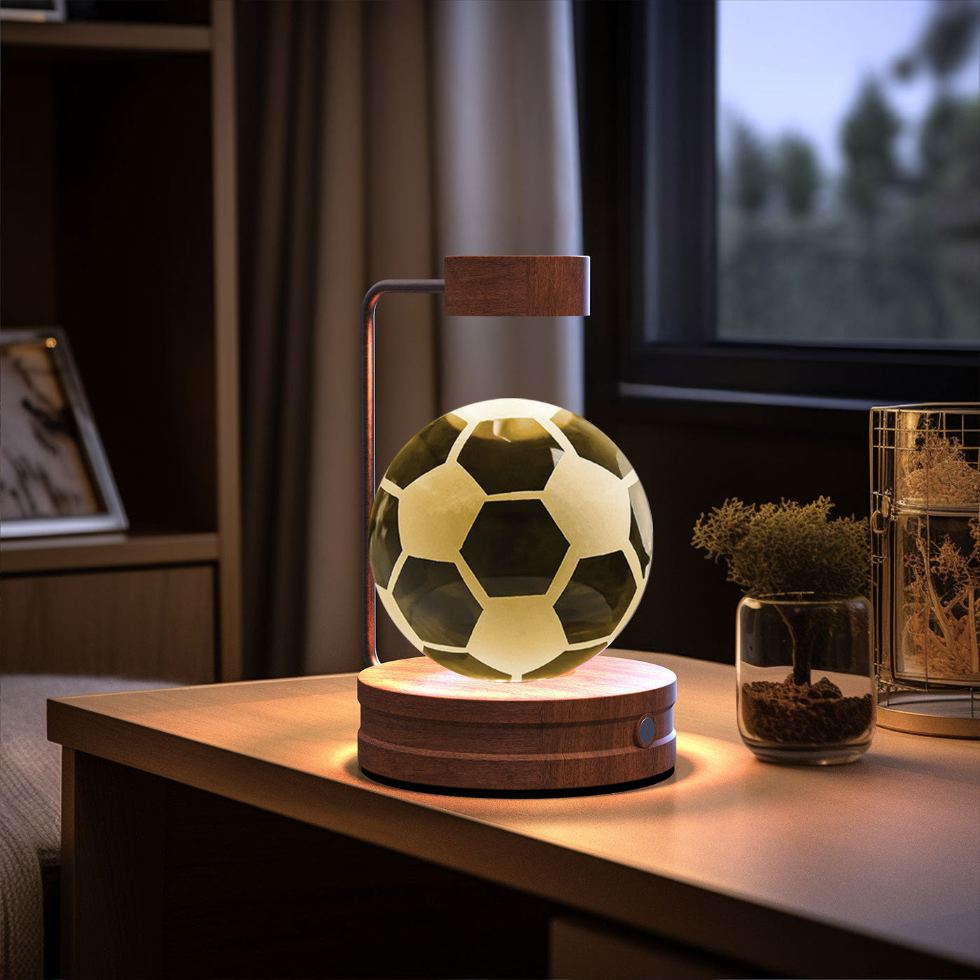 Crystal Ball Dinosaur Night Light – USB Powered