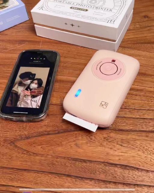 Portable Photo Printer – Mobile Color Printing Camera