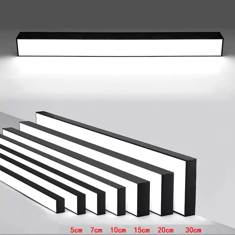 Customizable LED Billiard Pool Table Pendant Light – Rectangular Suspension Lamp