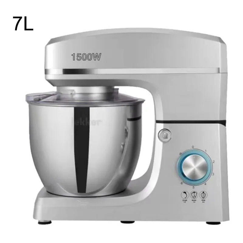 1500W Stand Mixer with 7L Stainless Steel Bowl