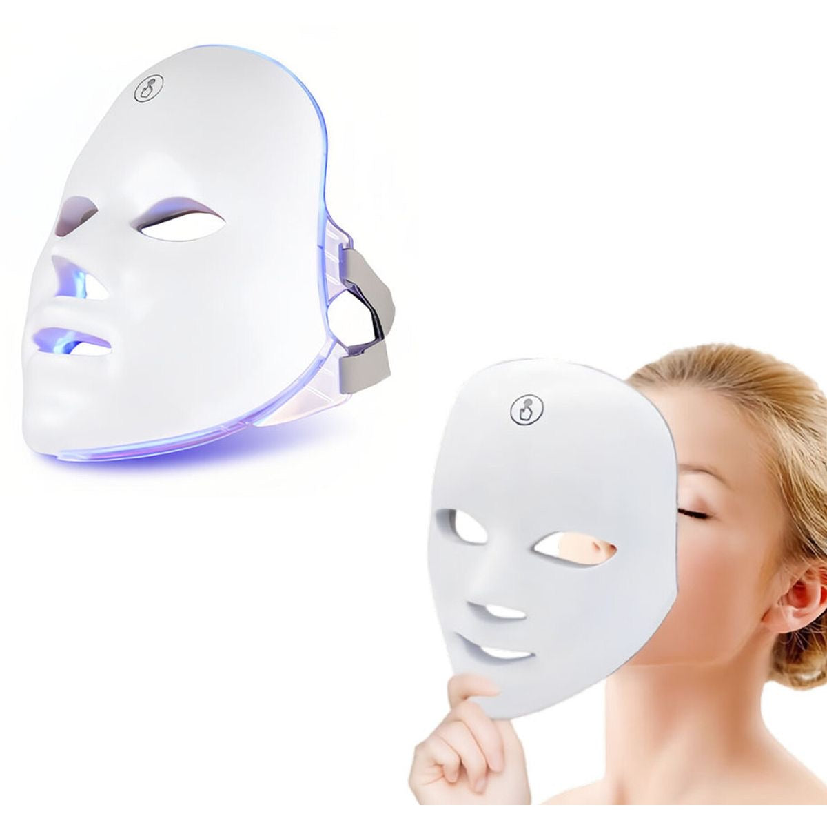 7-Color LED Facial & Neck Therapy Mask