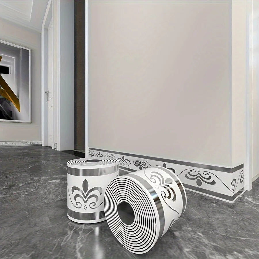 Luxury Self-Adhesive Wall & Floor Border – Protective Trim Roll