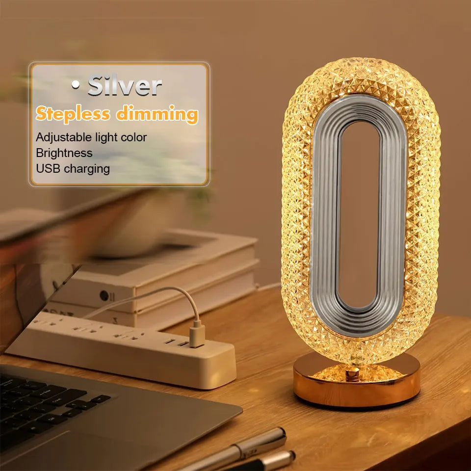 LED Table Lamp – USB Rechargeable