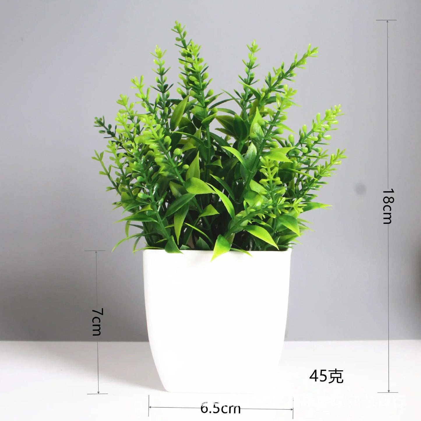 Artificial Bonsai Eucalyptus Plant – Potted Indoor & Outdoor Decor