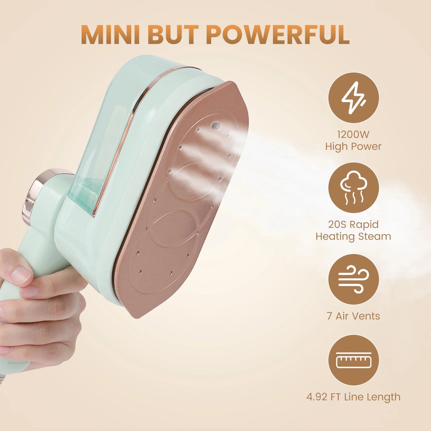 Portable Mini Steam Iron