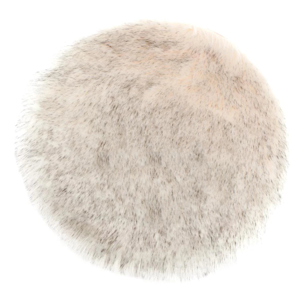 Soft Faux Sheepskin Area Rug – Small Plush Fur Carpet for Bedroom & Home Décor