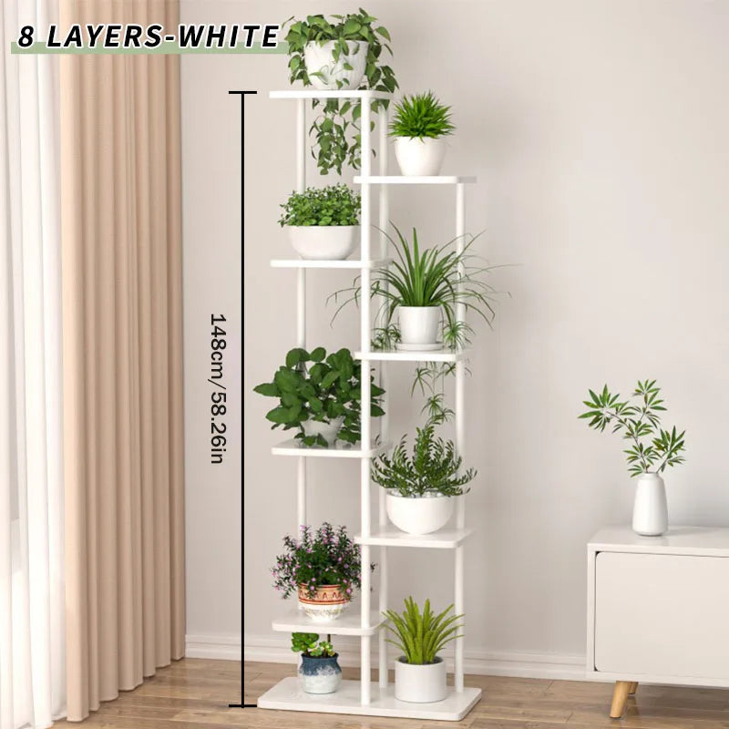 Wooden Multi-Layer Plant Stand