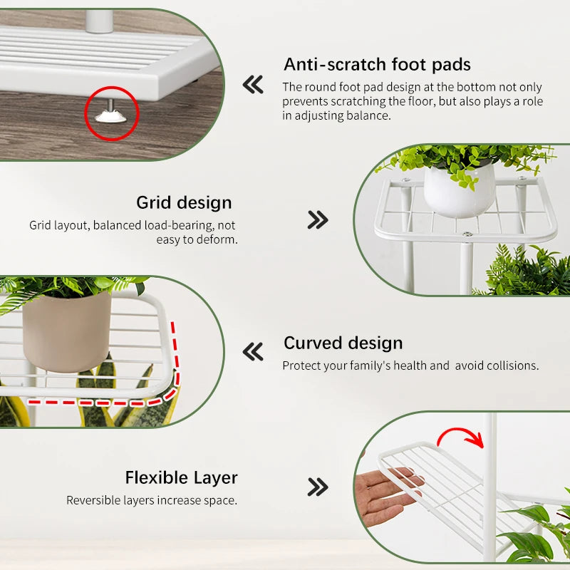Iron Multi-Layer Plant Stand