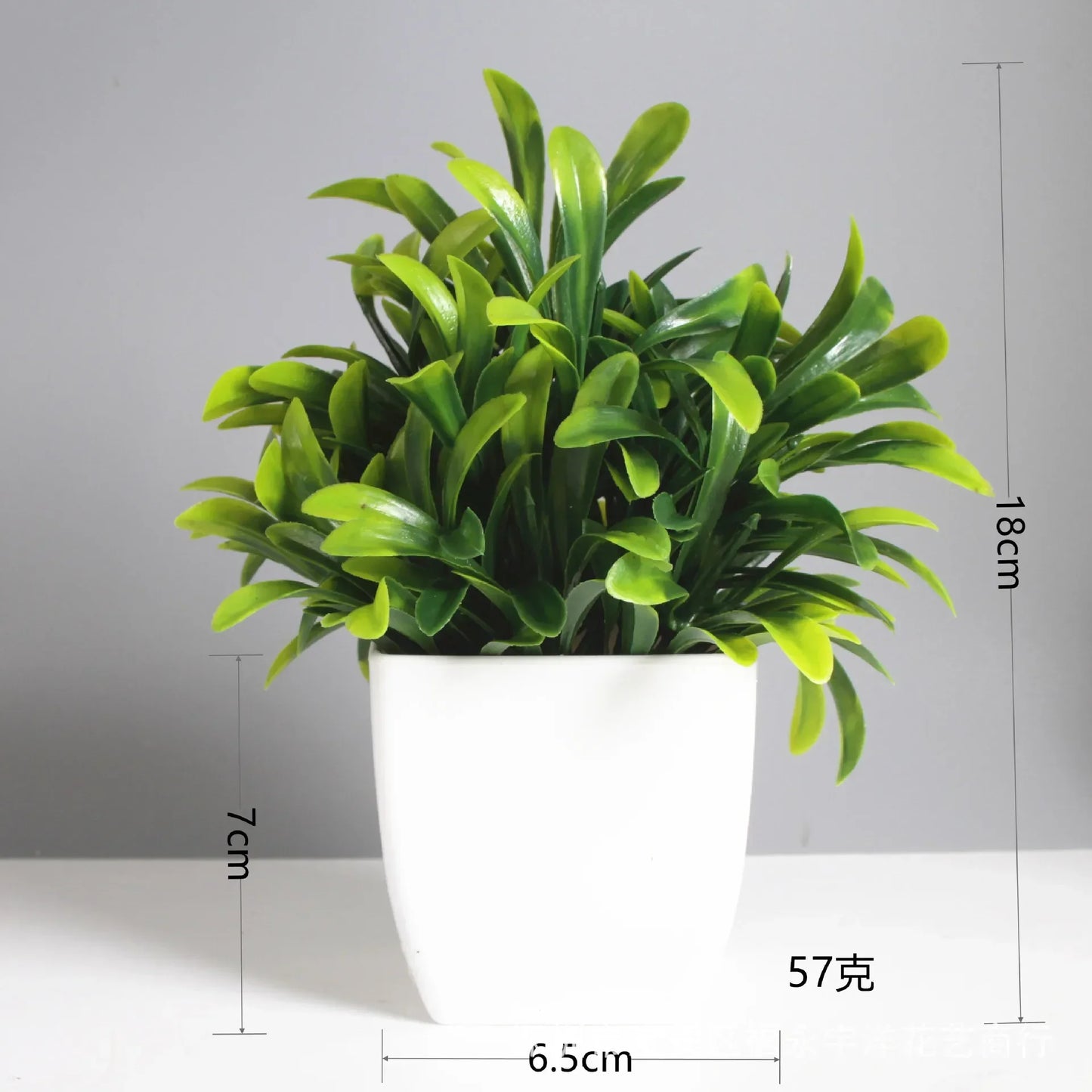 Artificial Bonsai Eucalyptus Plant – Potted Indoor & Outdoor Decor