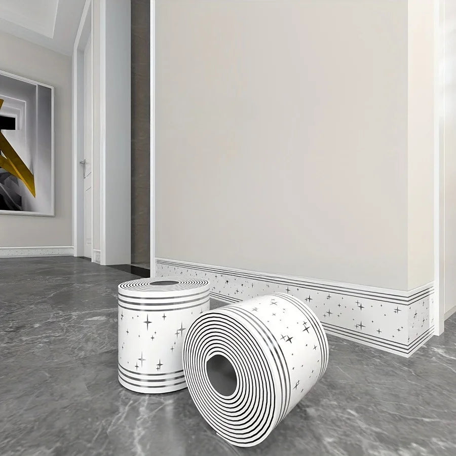 Luxury Self-Adhesive Wall & Floor Border – Protective Trim Roll