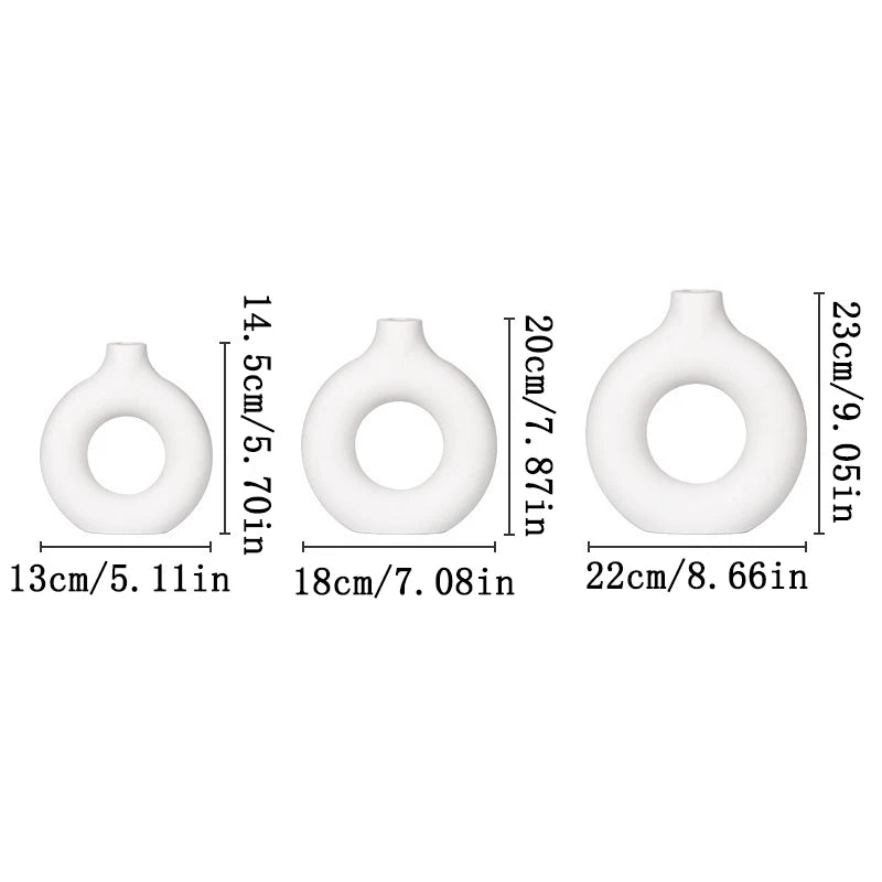 Modern Plastic Vase – Lightweight & Stylish Décor
