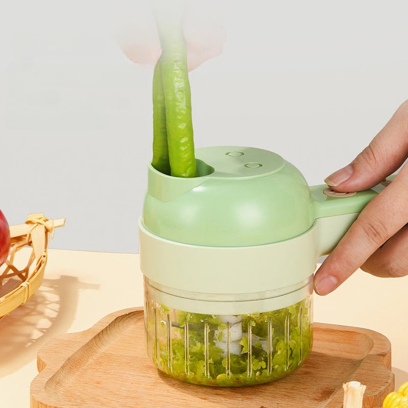 4 in 1 Handheld Electric Food Cutter Set
