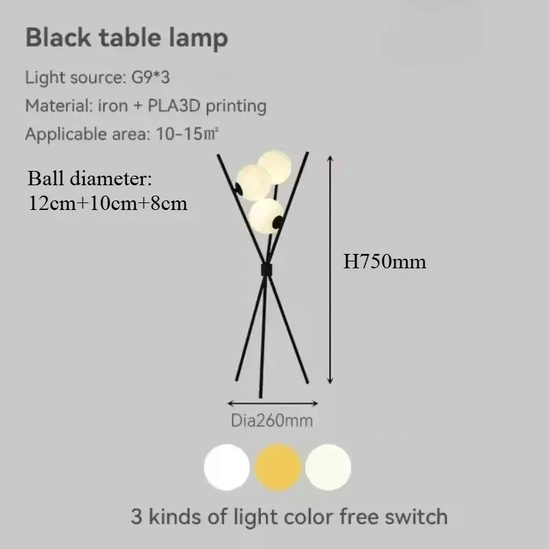 Moon Tripod Floor Lamp