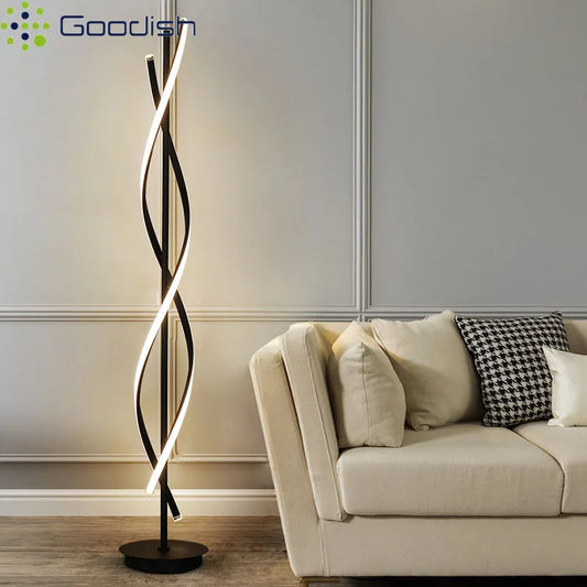 Geometric LED Floor Lamp