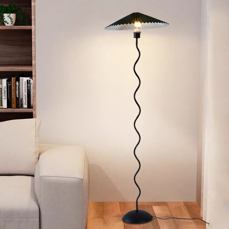 Nordic Pleated Floor Lamp