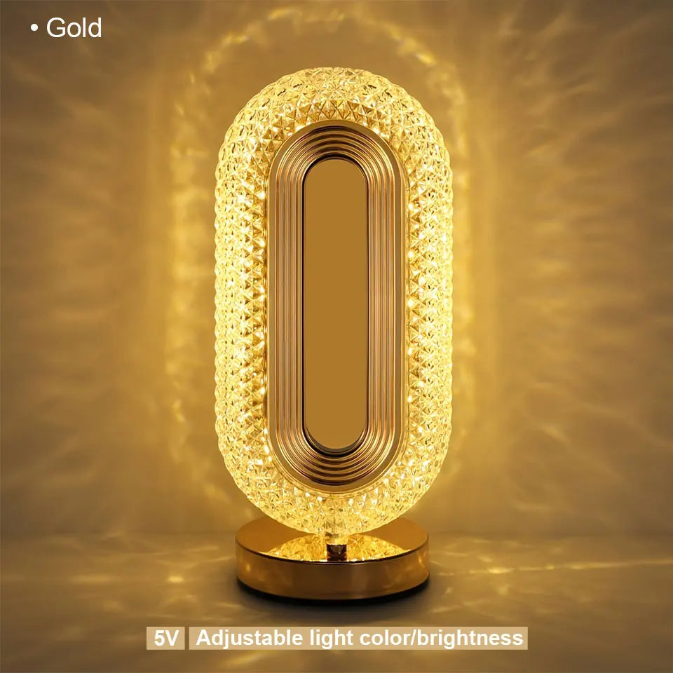 LED Table Lamp – USB Rechargeable
