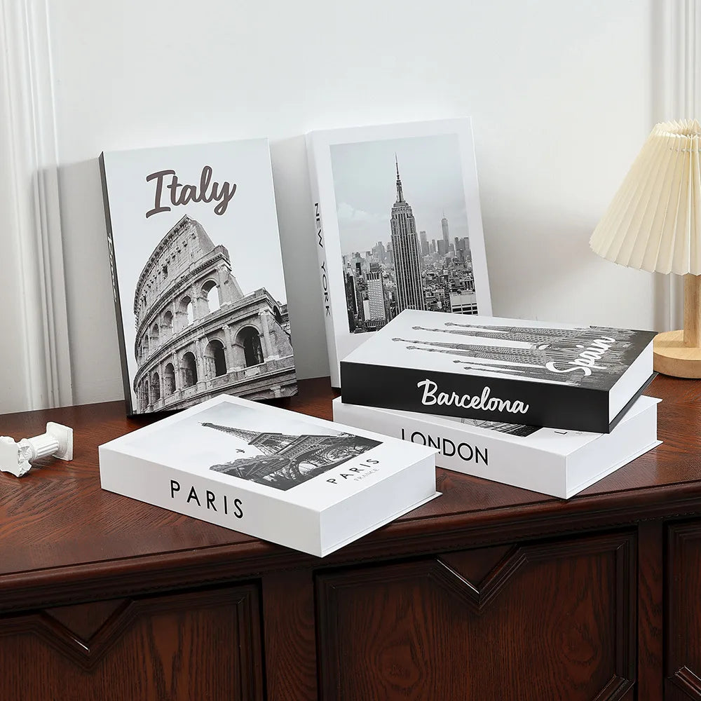 Luxury Modern Fake Books – Decorative Coffee Table & Home Ornaments