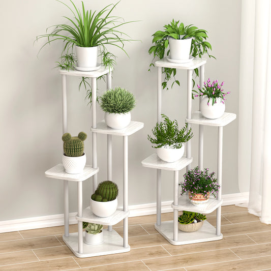 Wooden Multi-Layer Plant Stand