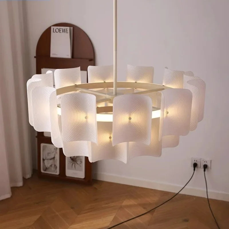 Cream Wabi Sabi Pendant Light