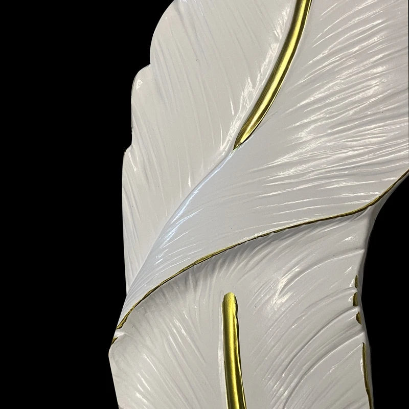 FeatherGlow Luxury Wall Lamp
