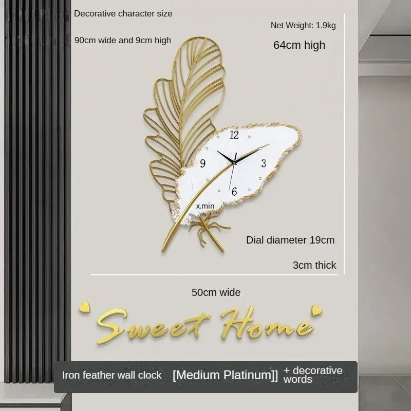 Luxury Artistic Wall Clock