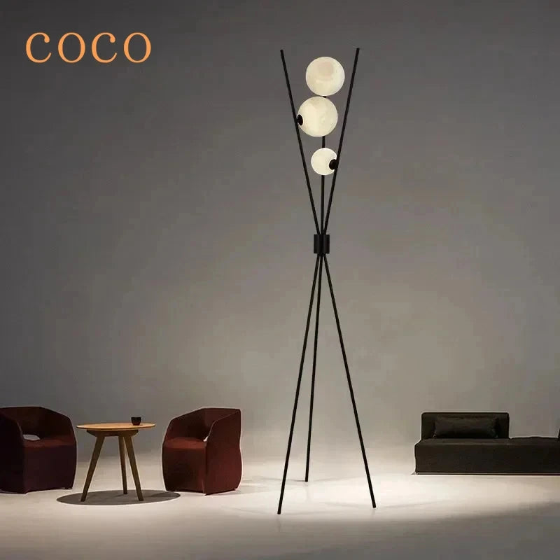 Moon Tripod Floor Lamp