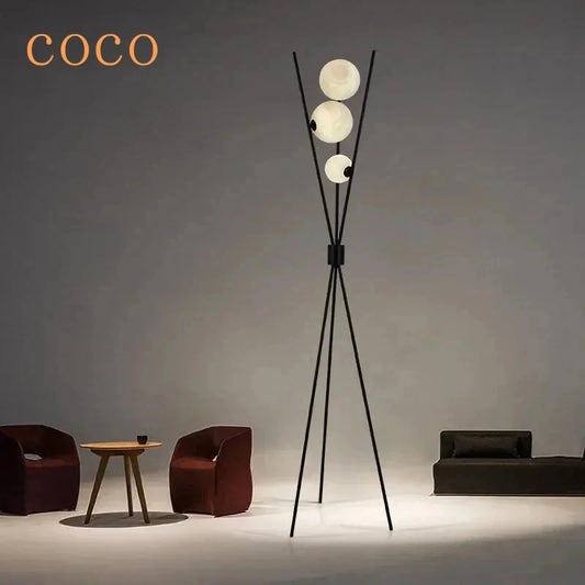 Moon Tripod Floor Lamp
