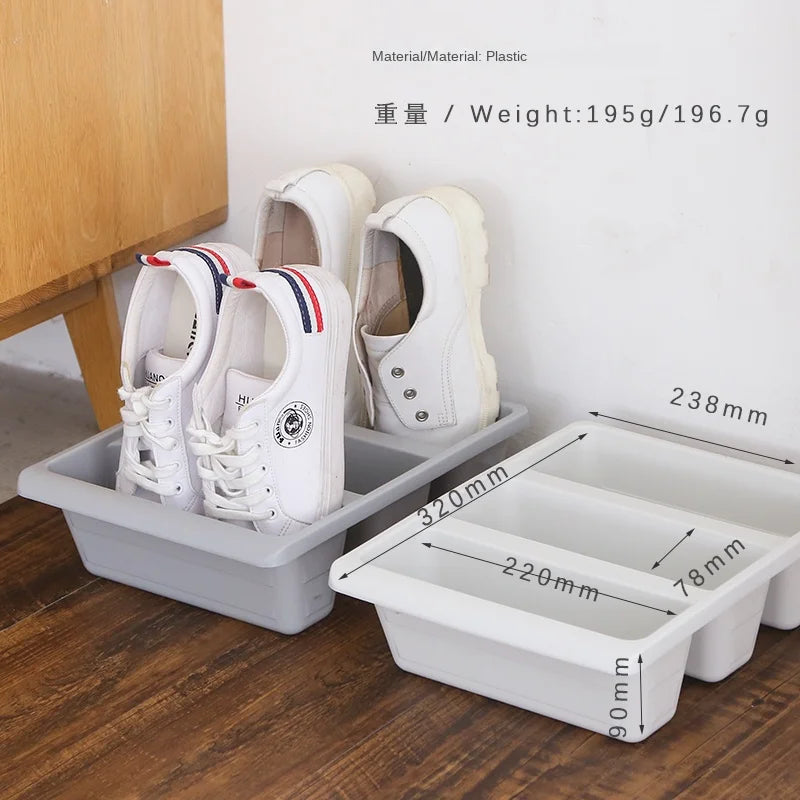 Nordic Vertical Slippers Rack – Modern Space-Saving Shoe Organizer