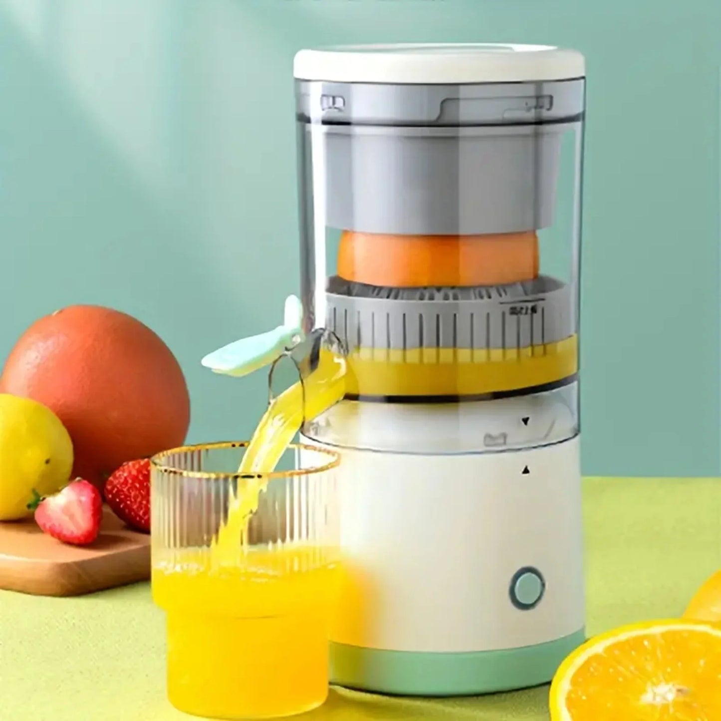 Portable USB Electric Citrus Juicer – High-Output Mini Fruit Squeezer