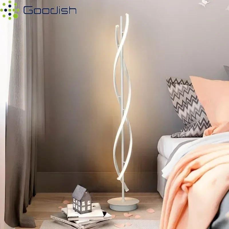 Geometric LED Floor Lamp